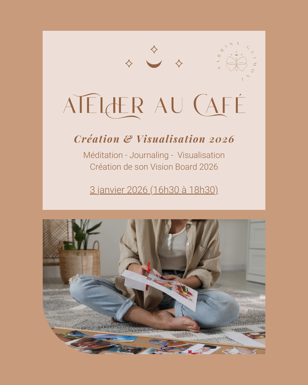 Vision Board & Café: Crée ta prochaine année (3 janvier 2026)