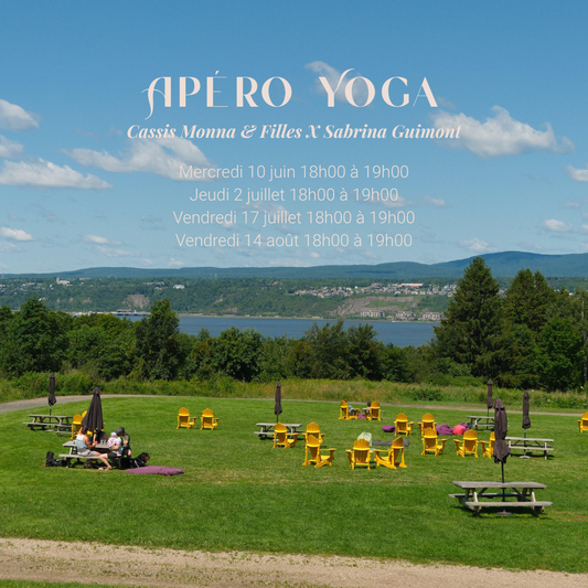 Apéro Yoga X Cassis Monna & Filles