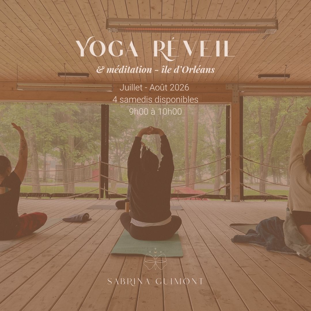 Yoga réveil & méditation - Île d'Orléans
